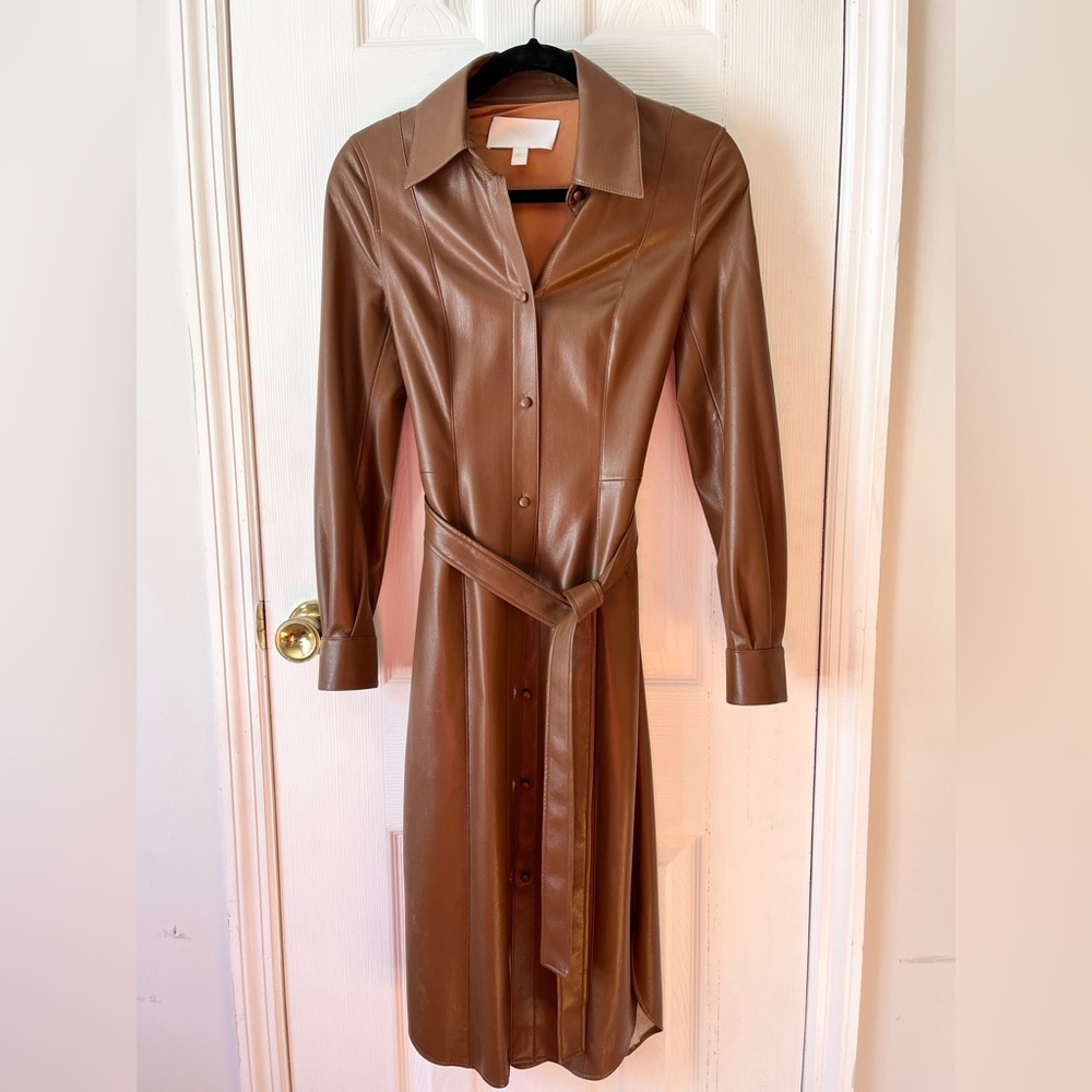 Hugo leather dress